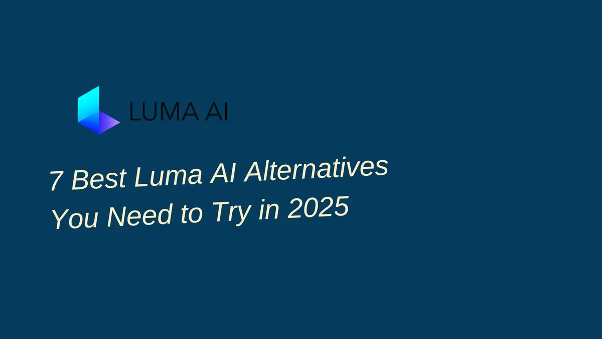Luma AI Alternatives